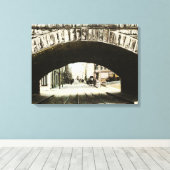 センター通り（ブロクトン） キャンバスプリント (インサイチュ (ウッドフロア))