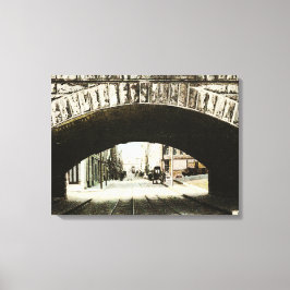 センター通り（ブロクトン） キャンバスプリント