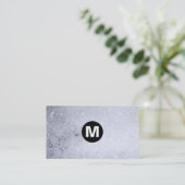 センター スポット モノグラム - シャボン玉 名刺 (スタンド正面)