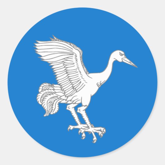 センチネルズのポピュレースバ保ッジの男爵 ラウンドシール (正面)