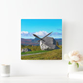 センチネルロック州パーク、ウェストモア、バーモント スクエア壁時計 (ホーム)