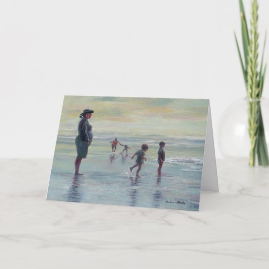 「センチネル」の空白のノート カード (正面)