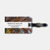 センチネル·ツリー ラゲッジタグ (裏面横)