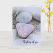 センチメンタルビーチ考えるストーンズオブユー カード (黄色い花)