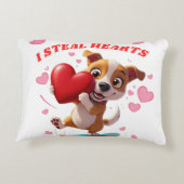 センチメンタルモダンなバレンタインデーforカップル アクセントクッション (裏面)