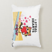 センチメンタルモダンなバレンタインデーforペット アクセントクッション (正面(垂直))