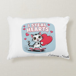 センチメンタルモダンなバレンタインデーforペット アクセントクッション