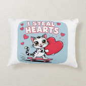 センチメンタルモダンなバレンタインデーforペット アクセントクッション (裏面)