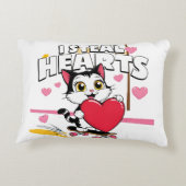 センチメンタルモダンなバレンタインデーforペット アクセントクッション (裏面)