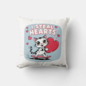 センチメンタルモダンなバレンタインデーforペット クッション (正面)