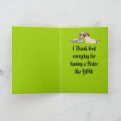 センチメンタル姉妹カード サンキューカード (内部)