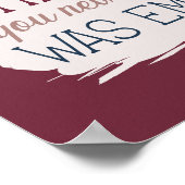 センチメンタル祖父母の日引用文記念ギフト ポスター (角)