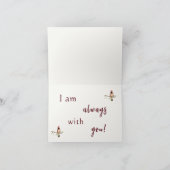 センチメンタル私はいつもあなたと赤い(鳥)ショウジョウコウカンチョウ カード (内部)