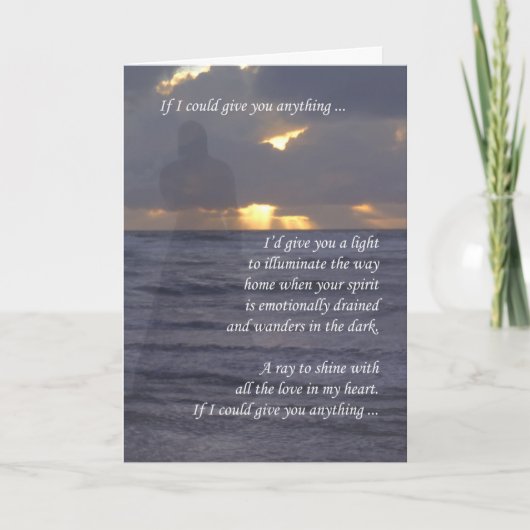 センチメンタル誕生日書オリジナル カード (正面)