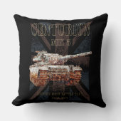 センチュリオンMK 5 MBT。イギリスの主戦車 クッション (正面)