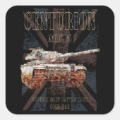 センチュリオンMK 5 MBT。イギリスの主戦車 スクエアシール (正面)