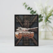 センチュリオンMK 5 MBT。イギリスの主戦車 ポストカード (スタンド正面)