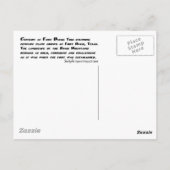 センチュリーアットフォートデイビス ポストカード (裏面)