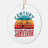 センチュリーサバイバー100マイルズクラブ セラミックオーナメント (左)