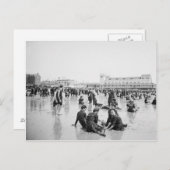 センチュリービーチのシーンのターン ポストカード (正面/裏面)