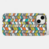 センチュリーヘリンボモダンーン Case-Mate iPhoneケース (裏面 (横))