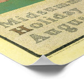 センチュリーミッドサマー威厳があるホリディマックスフィールドパリ ポスター (角)