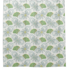 センチュリーモダンイチョウ シャワーカーテン