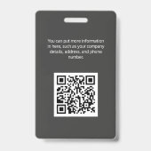 センチュリー21 不動産 ID カード バッジ (裏面)