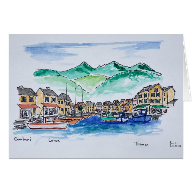 センチュリ港|コルシカ（フランス） (正面横)