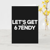 センディー67 六七 ミームを始めよう カード (黄色い花)