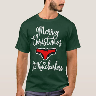 セントいけなニーカーレスセクシークリスマスランジェリー Tシャツ