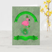 セントおもしろいパトリックの日シェナニガンカード カード (黄色い花)