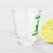 セントおもしろい·パトリックの日プン·アイリッシュ国旗 ショットグラス (左)