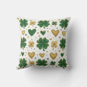 セントきらめく・パトリックのパターンデザイン クッション (裏面)