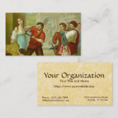 セントアガサ(M 003) FB標準 名刺 (正面/裏面)