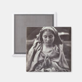 セントアグネス(卵白プリント) マグネット (正面/裏面)