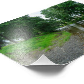 セントアサフの穏やかな川エルヴィー海岸 フォトプリント            (角)