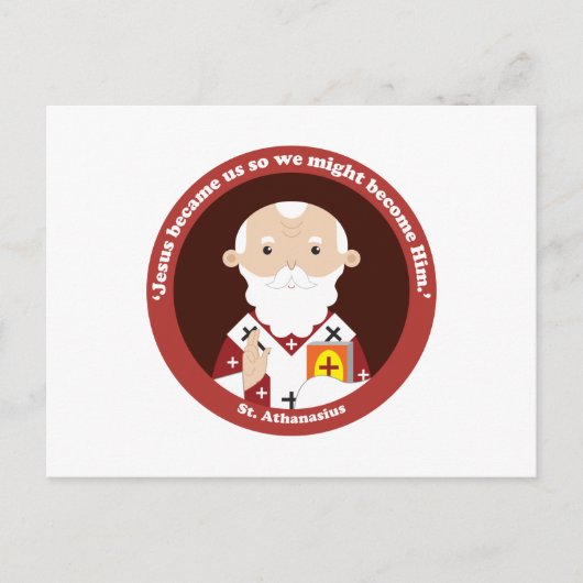 セントアタナシウス ポストカード (正面)