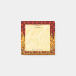 セントアポロニアの炎(VVP 001)水平3"x3" ポストイット