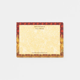 セントアポロニアの炎(VVP 001)水平4"x3" ポストイット