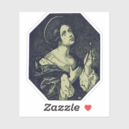 セントアポロニアヴァージンアンド殉教 シール (シート)