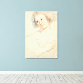 セントアポロニア勉強(スケッチ) キャンバスプリント (インサイチュ (ウッドフロア))