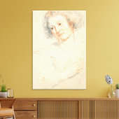 セントアポロニア勉強(スケッチ) キャンバスプリント (インサイチュ (リビング))