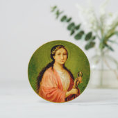 セントアポロニア(BLA 001)ラウンドグリーティングカー空白のド (スタンド正面)