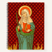 セントアポロニア(VVP 001) (スタイル#1) ノートブック (正面)