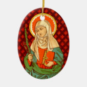 セントアポロニア(VVP 001) セラミックオーナメント (正面)