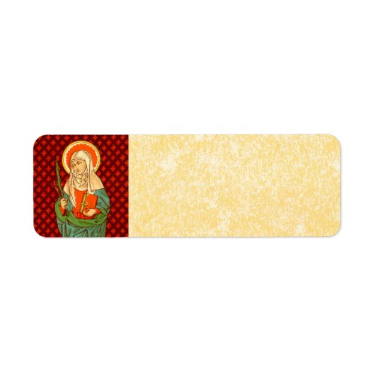 セントアポロニア(VVP 001)パーチメント ラベル (正面)