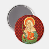 セントアポロニア(VVP 001)ラウンド マグネット (正面/裏面)