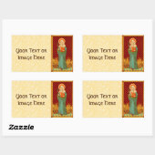 セントアポロニア(VVP 001) 長方形シール (シート)