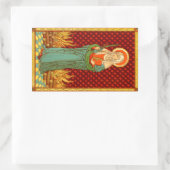 セントアポロニア(VVP 001) 長方形シール (バッグ)